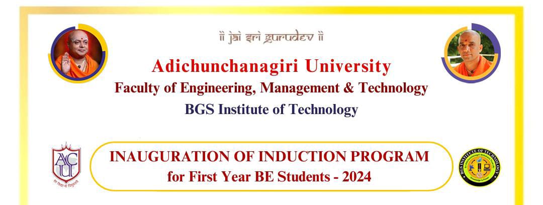 Induction Program BE 2024